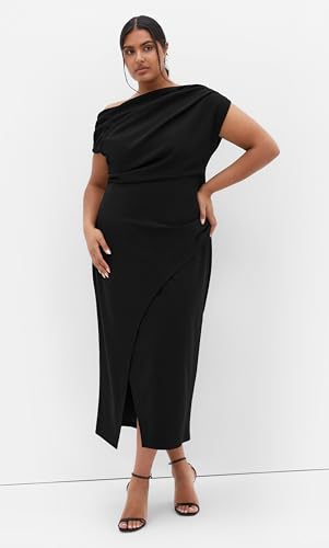 City Chic Women's Plus Size Dress - Sassy Off Shoulder4
