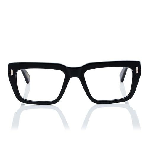 Image of Shisen Fox Habiki 2.0 Acetate Spectacles Frames for Men & Women with Demo Lenses | Classic Oval Full Rim Eyeglass Frame | Durable & Stylish Eye Frames for Men & Women