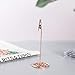 Artliving 12pcs Place Card Holder Memo Holder Clip Photo Holder Table Number Holder Rose Gold
