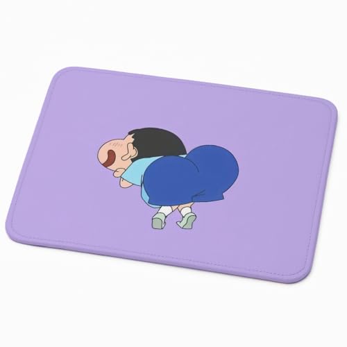 Image of Mouse Pad for Laptop & Desktop | 9x7 Inch Anti-Fray Stitched Edges | Non-Slip Rubber Base | Desk Setup Accessory for Students, Gamers & Professionals (Shinbun)