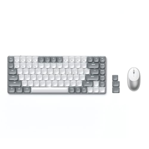 Souris M1 et clavier mécanique Satechi SM1 QWERTY US pour bureau