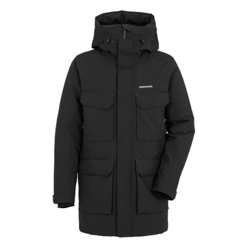Didriksons Drew 8 - Herren Parka, Größe:XXL, Farbe:black