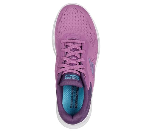 Image of Skechers Women's Go Walk 7 - Cosmic Waves Athletic Walking Sneaker
