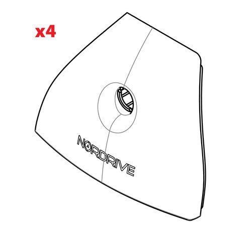 Set 4 Cover Piedi Evos Cover