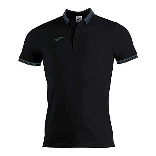 Joma Bali II M/C Polo, Hombre, Negro