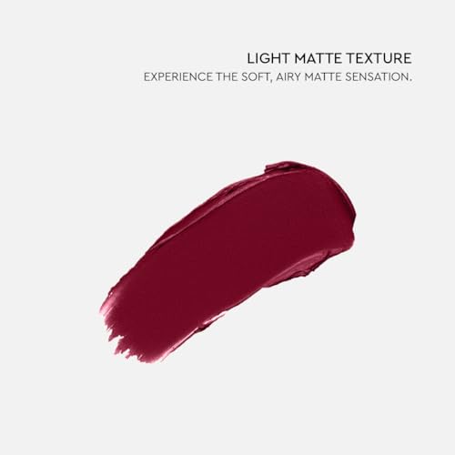 Image of Kiro Non-Stop Airy Matte Liquid Lipstick - Velvet Merlot (Redish Pink), 5ml | Super-Pigmented, Long-Lasting, hydrating | Waterproof, Smudge-Proof, Lightweight | Infused with Avocado & Apricot Oil