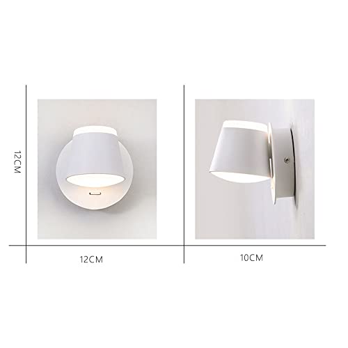 Aplique de pared con interruptor para leer en la cama sin molestar a nadie 5