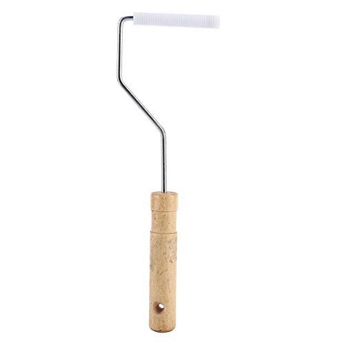 Rockyin Fiberglass Roller Diameter 12 * 75mm Aluminum Alloy Fiberglass Bubble Laminating Roller Rolling Tool for Tub Shower Bathtub Boat Repair