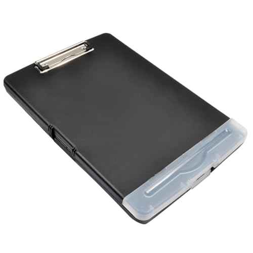 Porte-documents A4 noir au bureau et en déplacement d'affaires