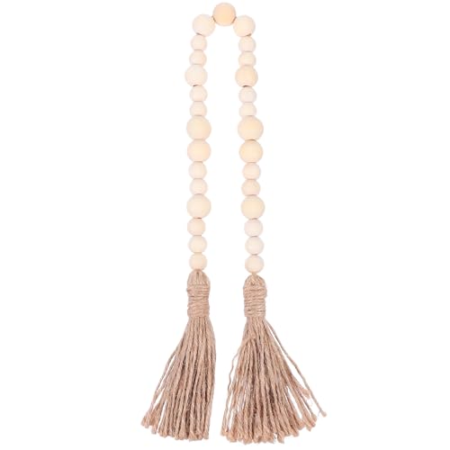 DIYEAH Guirnalda con Borlas Beige Accesorio...