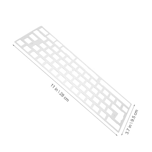 Plaque de positionnement clavier mécanique avec découpe précise stabilisateurs - 2