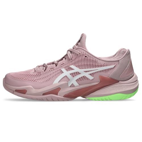 ASICS Women's Court FlyteFoam 3 Tennis Shoes, 8, MORGANITE/White - image 1