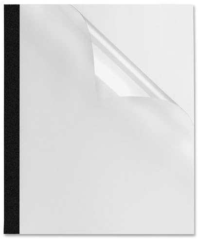 Generic FEL5256101 - Fellowes Thermal Presentation Covers 3/8, 90 Sheets, Black