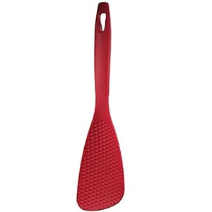 Nagao Tsubamesanjo Mini Kitchen Spatula, Red, 66 Nylon, Made in Japan