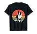 Border Collie Dog Lover Retro Vintage 70s Dog Pet Camiseta