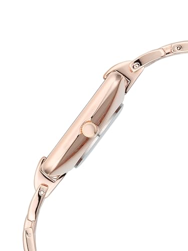 Image of Fastrack Vyb Minimalist with Quartz Analog Pink Dial Rose Gold Alloy Strap Watch for Girls - FV60122WM01W