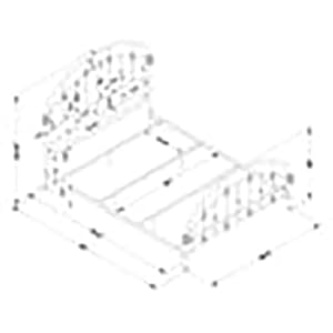 BOWERY HILL Traditional Metal Full Curved Spindle Bed in Bronze