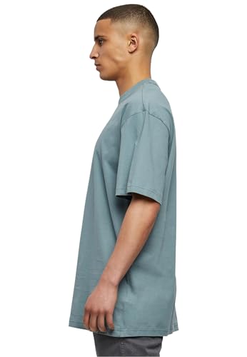 Urban Classics TB006-Tall tee, Camiseta Hombre, Azul (Dusty Blue), XL Grande Extra Alto