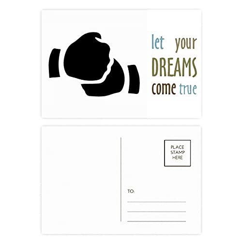 Cartes postales Dream Come True Salute Gesture lot papeterie correspondance et cadeaux