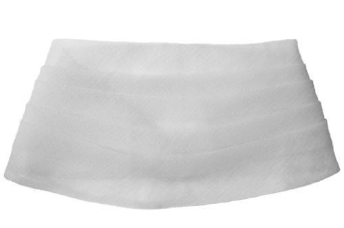 Alivila.Y Fashion Mesh Buckle Wrap Shrug Shawl Scarf 01-White Mesh - Thumbnail 6