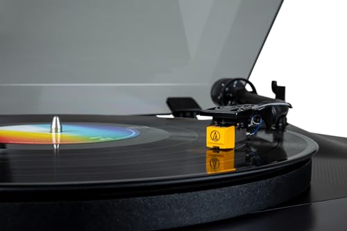 Tourne Disque – Pré-amplifié – Sortie RCA – 2 Vitesses (33/45 Tours) – Finition Aluminium – Tête de Lecture Universelle Audio-Technica AT91 - Les Beatles, Paul McCartney, John Lennon, RIngo Starr, George Harrison Tourne Disque - Pré-amplifié - Sortie RCA - 2 Vitesses (33/45 Tours) - Finition Aluminium - Tête de Lecture Universelle Audio-Technica AT91 – Image 4