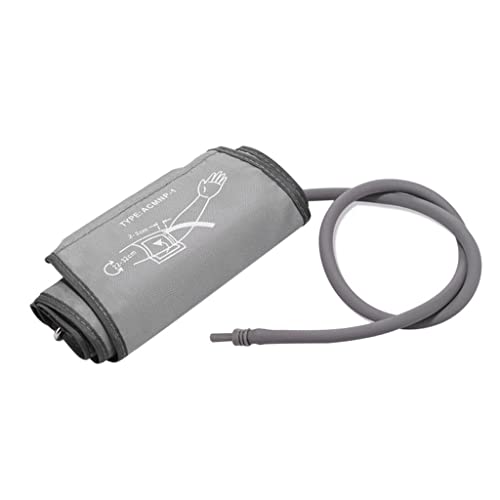Image of CALANDIS Adult Large Arm Blood Pressure Monitor Cuff Replacements Gray Silver Gray | Blood Pressure Monitoring | Monitoring & Testing | Medical, Mobility & Disability