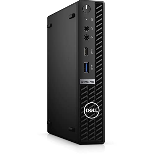 Image of Dell OptiPlex 7000 7090 Desktop Computer - Intel Core i5 10th Gen i5-10500T Hexa-core (6 Core) 2.30 GHz - 16 GB RAM DDR4 SDRAM - 512 GB M.2 PCI Express NVMe SSD - Micro PC