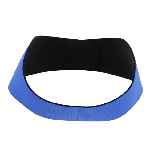 Sosoport Ducha Protector De Oídos Cubrir Nadadores para Nadar Accesorios Protección Adulto Prevenir Bandas Moldeable Venda Diadema De Agua De Ducha Neopreno Blue