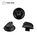 LXROAR01 AC Heater Control Knob Compatible with Jeep Wrangler 1997 1998 Year, Blower Fan knob for 4882790