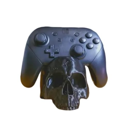 Skull-Themed Nintendo Switch Pro Controller Stand