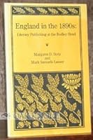 England in the 1890s: Literary Publishing at the Bodley Head 0878405097 Book Cover