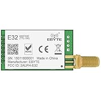 EBYTE Lora TXCO 433MHz 1W Módulo RF Lora Transmisor UART 30dBm