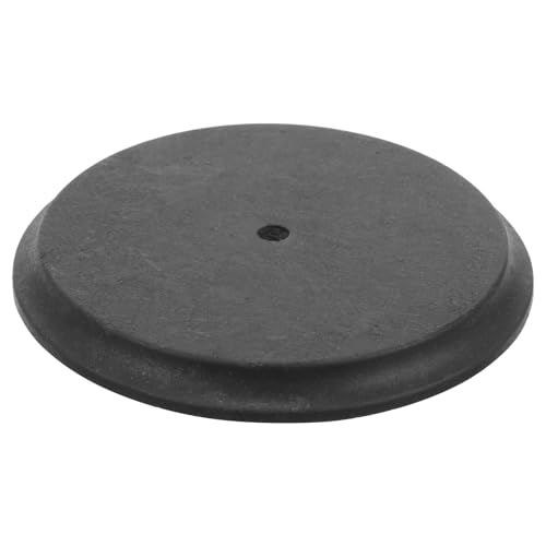 HANABASS Contrapeso para Base de Lámpara de Mesa, Bloque Redondo de Hierro y Plástico, Accesorio para Soporte Estable en Decoración de Mesa de Oficina o Dormitorio