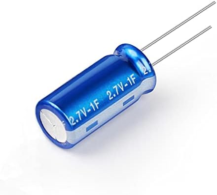 1F 2.7V Süpercap 8x14mm DIP Süper Kapasitör Enerji Depolama Güneş Rüzgar Akü Batarya Güç Kaynağı - Görsel 1