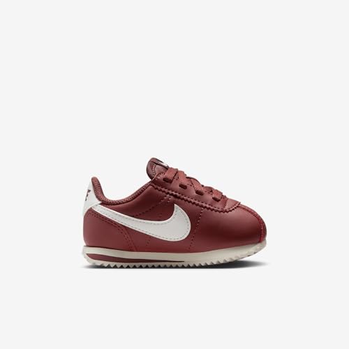 Nike Cortez EasyOn Baby/Toddler Shoes (DM0952-200, Red Sepia/Black/Sail)3
