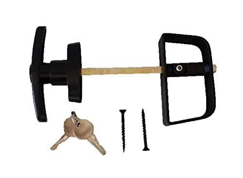 SHED Door T-Handle Lock (6")