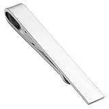 krawattenklammer sterling silber Mit Geschenk-box, perfekt Geschenke für Herren Männer zum Geburtstag, Vatertag, Graduierung, Jahrestag, Hochzeit, Weihnachten etc.
