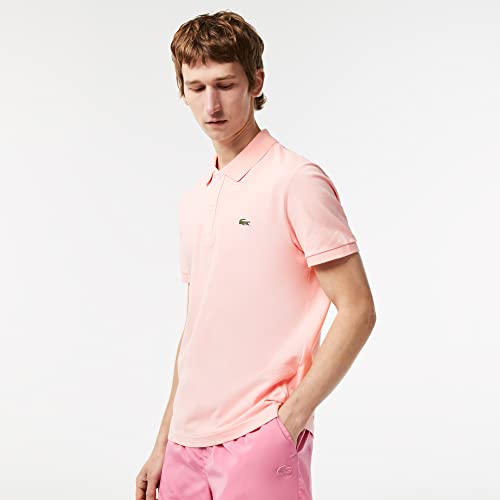 Image of Lacoste Short Sleeve Classic Fit Chine Pique Polo Shirt, L1264 Shirt