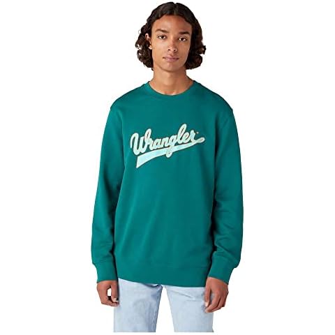 Wrangler Men's Soft Crew Neck Sweatshirt Cover