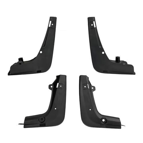 Garde-boue voiture en composite noir mat pour Tesla Modèle S