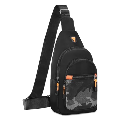 MOSISO Camo Front Pocket Sling Bag