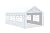 HomVent 10’X 20’Heavy Duty Carport, Portable Carport Party Tent Car Shelter Tent with 6 Steel Legs for Outdoor Party BBQ, Portable Garage for Auto, Boat & Market Stall