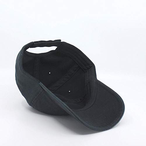 Image of Classic Washed Cotton Baseball Cap - Vintage Adjustable Dad Hat, Curved Bill for Men Women, Outdoor Everyday Wear