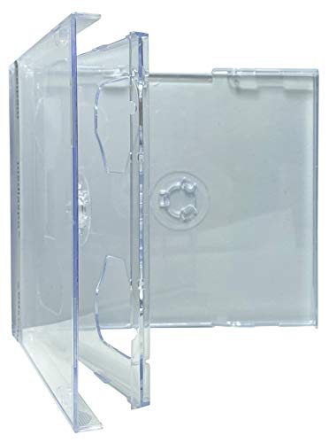 CheckOutStore 10 Standard Clear Triple 3 Disc CD Jewel Case