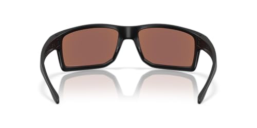 Image of Oakley Man Sunglasses Clear Frame, Prizm Sapphire Polarized Lenses, 62MM