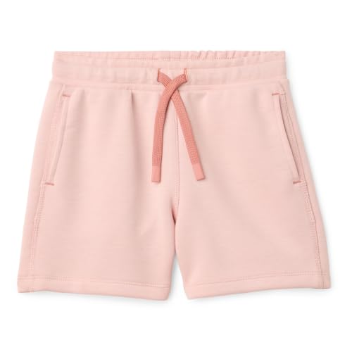 Amazon Essentials Girls Athletic Regular-Fit Workout Shorts with Pockets Active Sweat Dusty Pink 8 Years