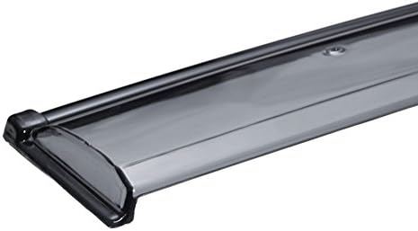 WellVisors Window Visors Wind Deflectors Compatible with Jeep 2007-2017 Patriot with Black Trim Rain Guards 3-847JE003