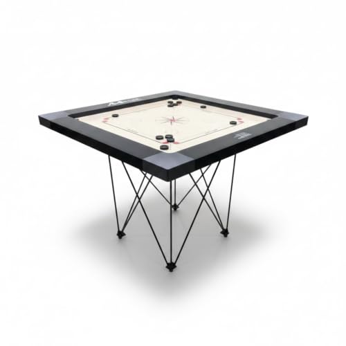 Image of SGC Premium Carrom Board 36 INCH Full Size with 3 inch Border (Super) with Strickers 4mm ply