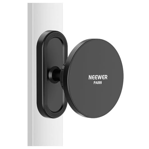 NEEWER Magnetic Phone Holder Mount Golf Cart Car Accessories Compatible with MagSafe iPhone 16 Pro Max Plus 15 14 13 12 Samsung Huawei Android for Video Recording for Friend Men Women, PA099