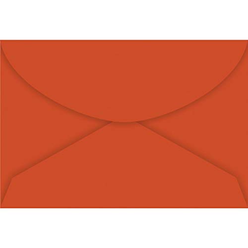 Foroni Cromus Envelope Visita Pacote de 100 Unidades, Vermelho, 72 x 108 mm